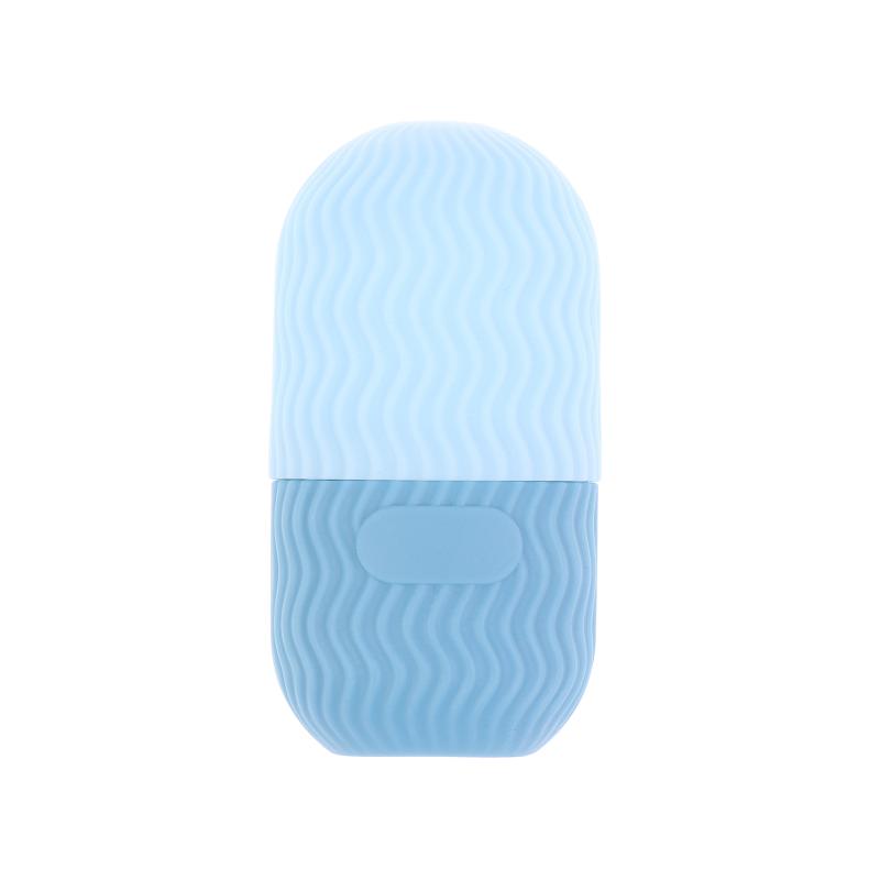 

Silicone Ice Cube Mold Ice Roller Massager Mold For Facial Ice Pack Skincare Tools Eliminating Eye Bags Reusable And Soothing синий