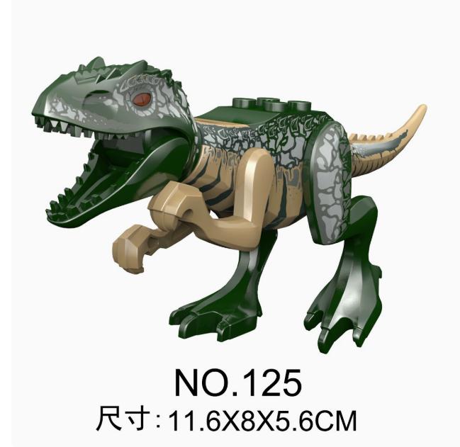 Dinosaur Building Toy Set for Kids - Educational Assembly Kit with Small Particles for Creative Play One Size