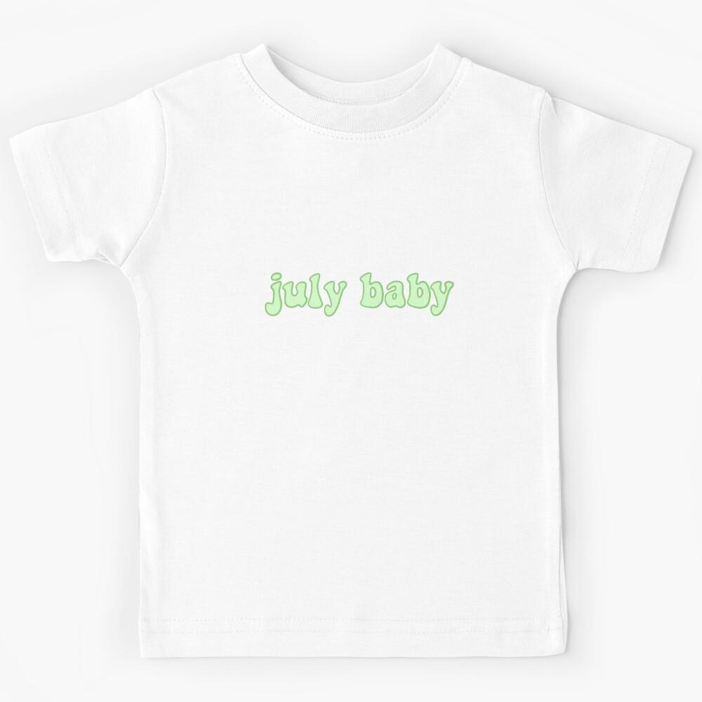 July Baby- Groovy Kids T-Shirt 160