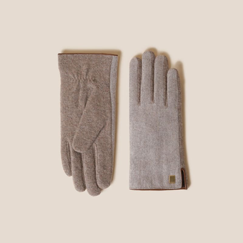 

COURONNE Natter Gloves (Dark Beige)_RCHAX24611BED tobacco