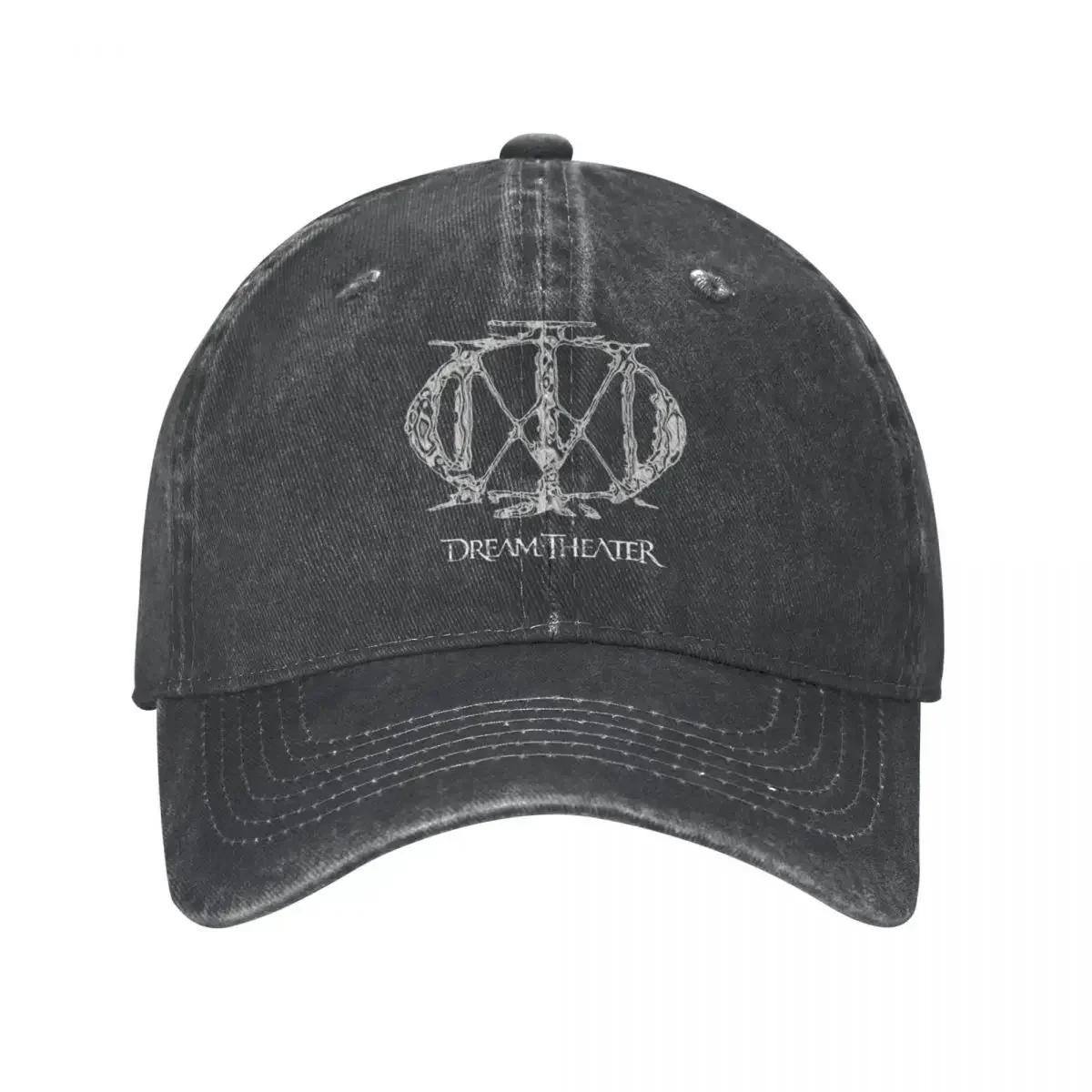 Rock Band Heavy Metal Music Men Women Baseball Caps Dream Theater Distressed Denim Caps Hat Retro Outdoor Workouts Snapback Cap One Size
