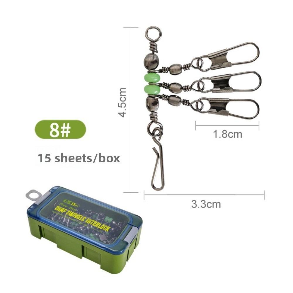 Automatic Flipping Luyamu Shrimp Fishing Group Fishing Bearing Rolling Swivel  Deep Sea Fishing