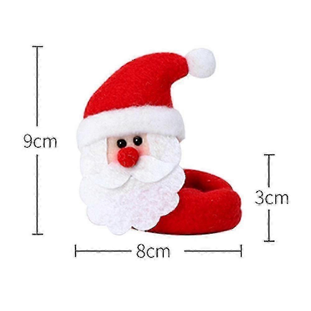 Christmas Cloth Wine Glass Cover Ornament