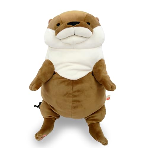 Shinada Global Mochi Series Mochi Otter Brown Golf Headcover & Hand Puppet, 22 x 14 x 39 cm, MOKW-0420GB