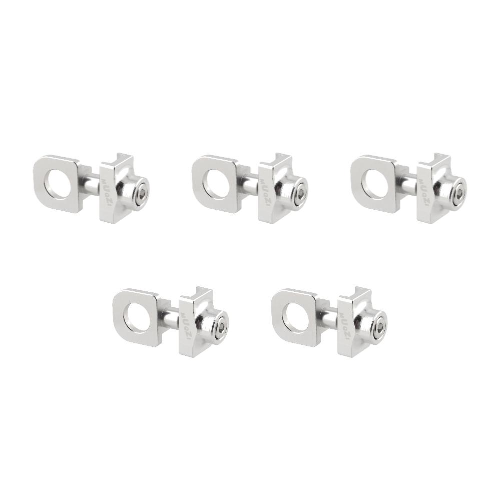 5-1PC Bicycle Chain Adjuster Aluminum Alloy CNC Bike Chain Tension Bolt Screw DIY Modification for Single Speed Bicycle Parts