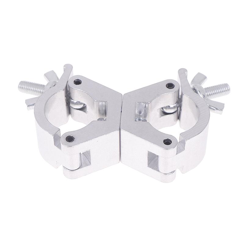 Aluminum Alloy Double Ring Buckle Stage Lights Clamp Clip Bracket 18-21Mm 38-52Mm Light Clamps Quick Release Lamp Hanger Hooks