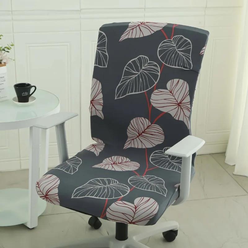 Stretch Spandex Office Chair Slipcovers Spandex Computer Chair Slipcover for Armchair Protector Seat Cover for Gaming Chair Cove
