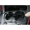 ABS Carbon Fiber Middle Console Water Cup Frame Trim For Mercedes-Benz GLC 16-21