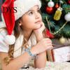 Silver Chain Bracelet Kit DIY Advent Calendar 2025 Making Christmas Charm Beads Countdown Winter Themed Charms Jewelry for Adults Women Teens