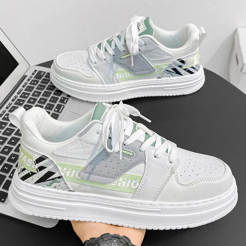 Mode Chaussures de Sport pour Hommes Chaussures Décontractées à Plateforme pour Hommes Tendance Baskets Respirantes Automne Chunky Sport Chaussures de Course Zapatillas Hombre