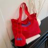 Japanese Style Composite Tote Bags Dopamine Large Capacity Handbag  Shopping