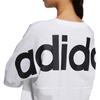 Adidas Neo Large Logo Printed Sports Round Neck Short Sleeve T-Shirt Women T-Shirts White GP5431