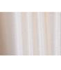 Set of 2 Royal Silky Solid Cream Window Curtains, Light Filtering, Stainless Steel Eyelets