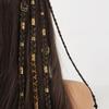 41pcs Alloy Braid Hair Extension Rings - DIY Hollow Hair Accessories