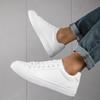Pedido de cliente Xiyin zapatos blancos pequeños para hombre zapatos de plataforma talla grande