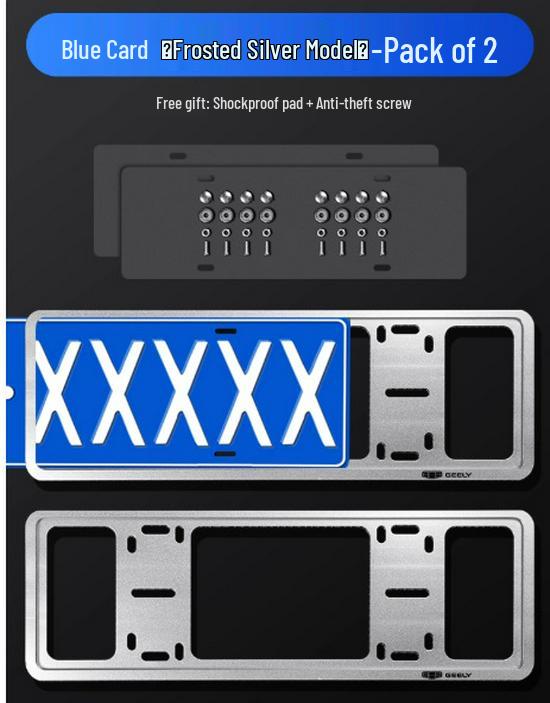 Geely Xingyuan New Energy License Plate Holder - Full Coverage Car Accessory