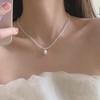 Shining Fake Crystal Pearl Choker Necklace For Girls Elegant Drop Chian Pendant Necklace Fashion Jewelry Gifts