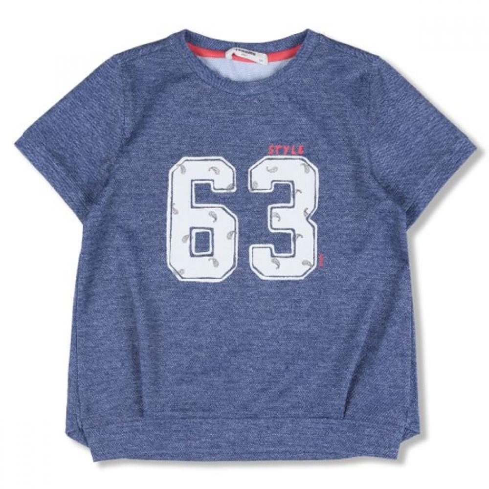 

[renoma Kids] Футболка з жакардовим принтом для дівчаток r1925T585 R1925T585_13 (blue)/140