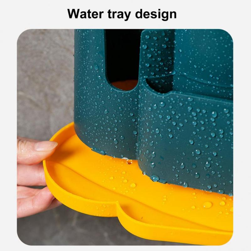 Plastic Drain Chopsticks Tube, Household Creative Chopsticks Cage, Kitchen Spoon Storage Rack, Tableware Storage Box, Chopsticks Basket