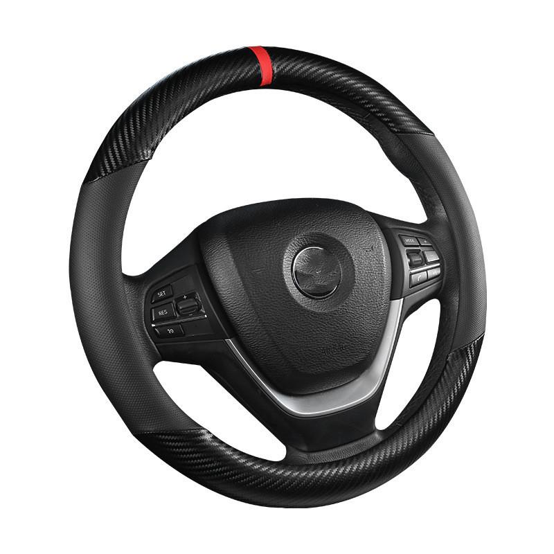 Fashion Universal Car Steering Wheel Cover Breathable Anti Slip Car Decoration Suitable 37-38cm Steering Wheel Cover Accessories