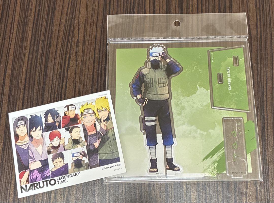 

[USED] NARUTO Hatake Kakashi Standing Acrylic Stand Baseyard Tokyo