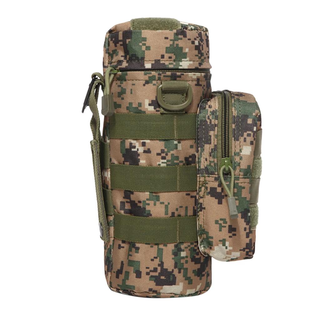 Taktische Molle Wasserflasche Tasche Tragbare Laterne Lagerung Pouch Outdoor Camping Wandern Wasserflasche Halter Tasche Wasserkocher Träger