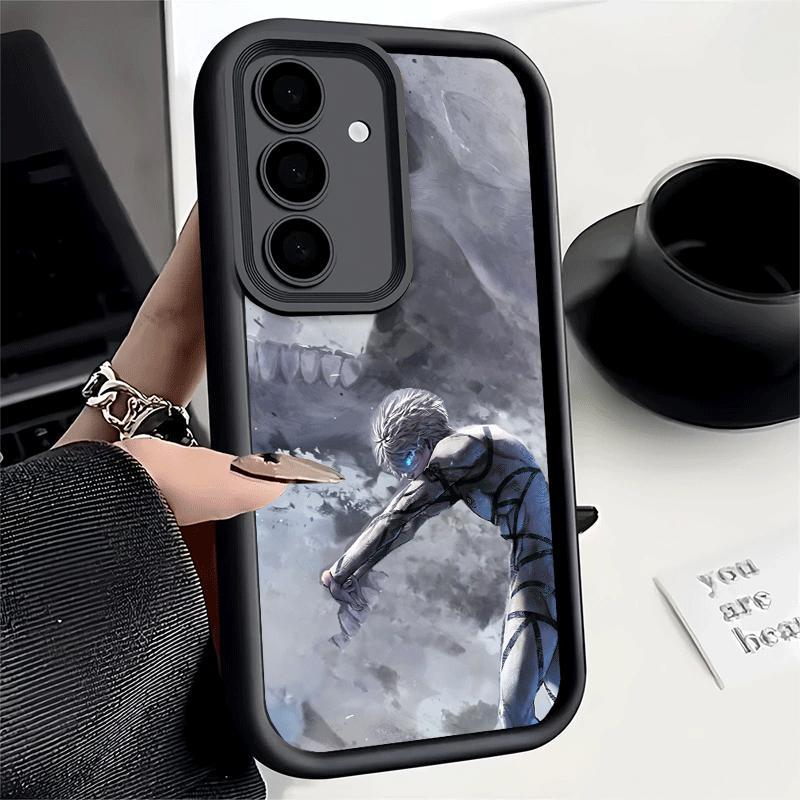 Phone Case for Samsung Galaxy A17 A16 A15 A14 A13 Blue L-Lock Nagi Seishiro A56 A36 A26 A55 A35 A25 A54 A34 A24 A53 A33 A23 A07