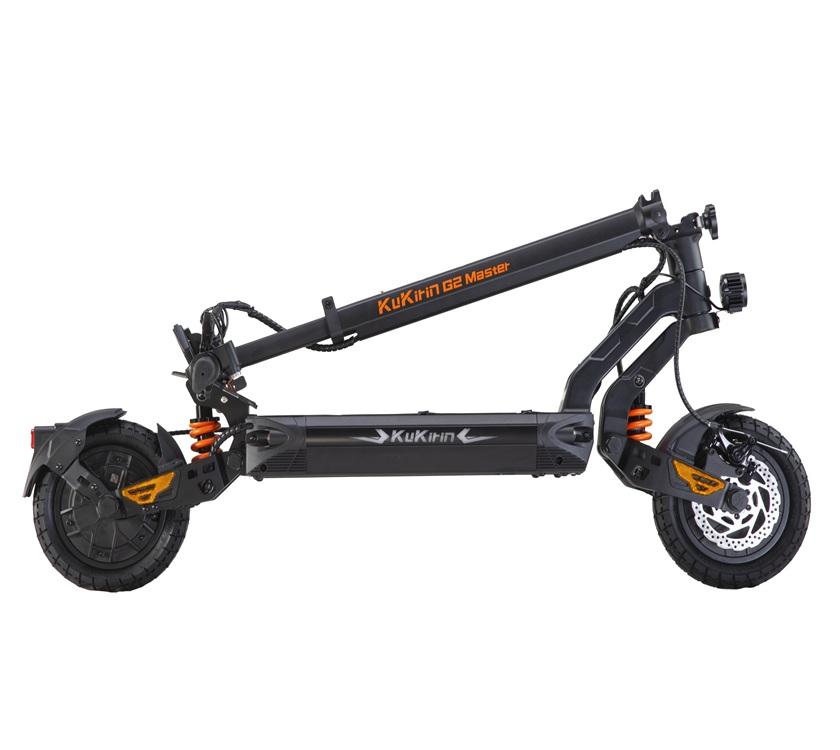 KuKirin G2 Master Adult Electric Scooter, 2x1000W Rated Motor, 52V 20.8Ah Battery, 60km/h Max Speed, 10in Vacuum Tire, Folding Design, IP54 Waterproof
