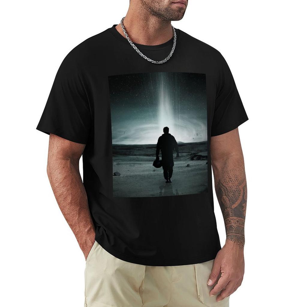 Interstellar Tshirt Large Size Basic Casual Tshirt