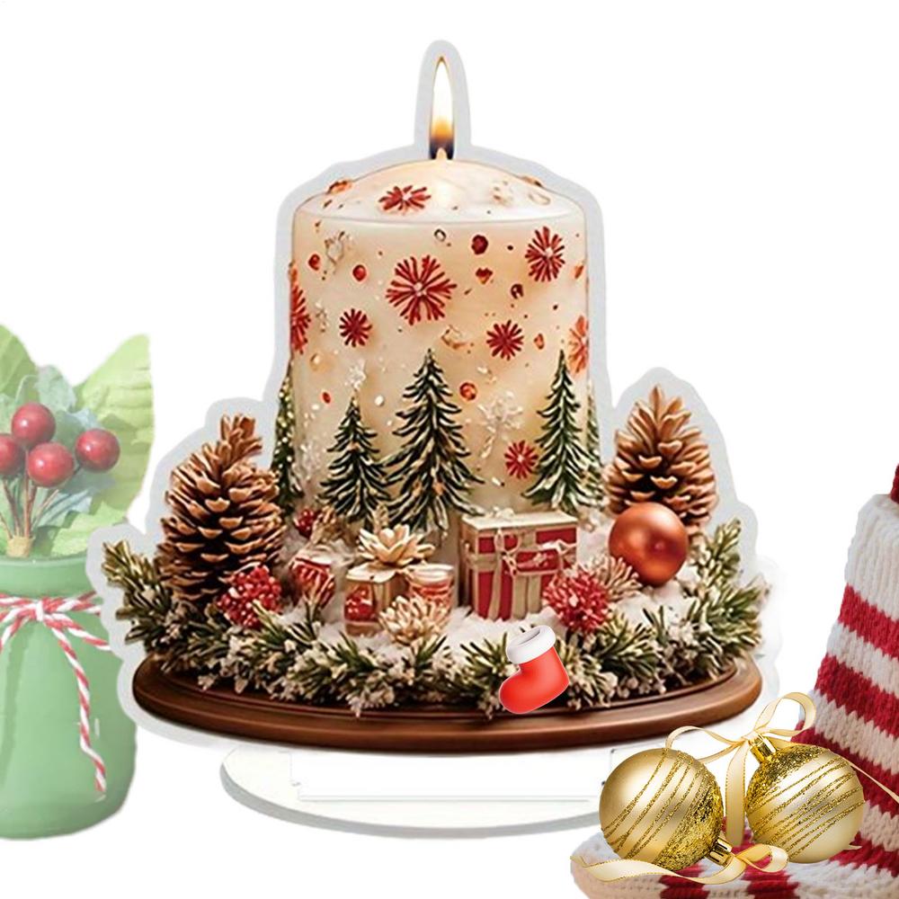 

Рождественский декор для стола Рождественская тематика 2D настольный знак декор Праздничные украшения для дома офиса свадьбы гостиной