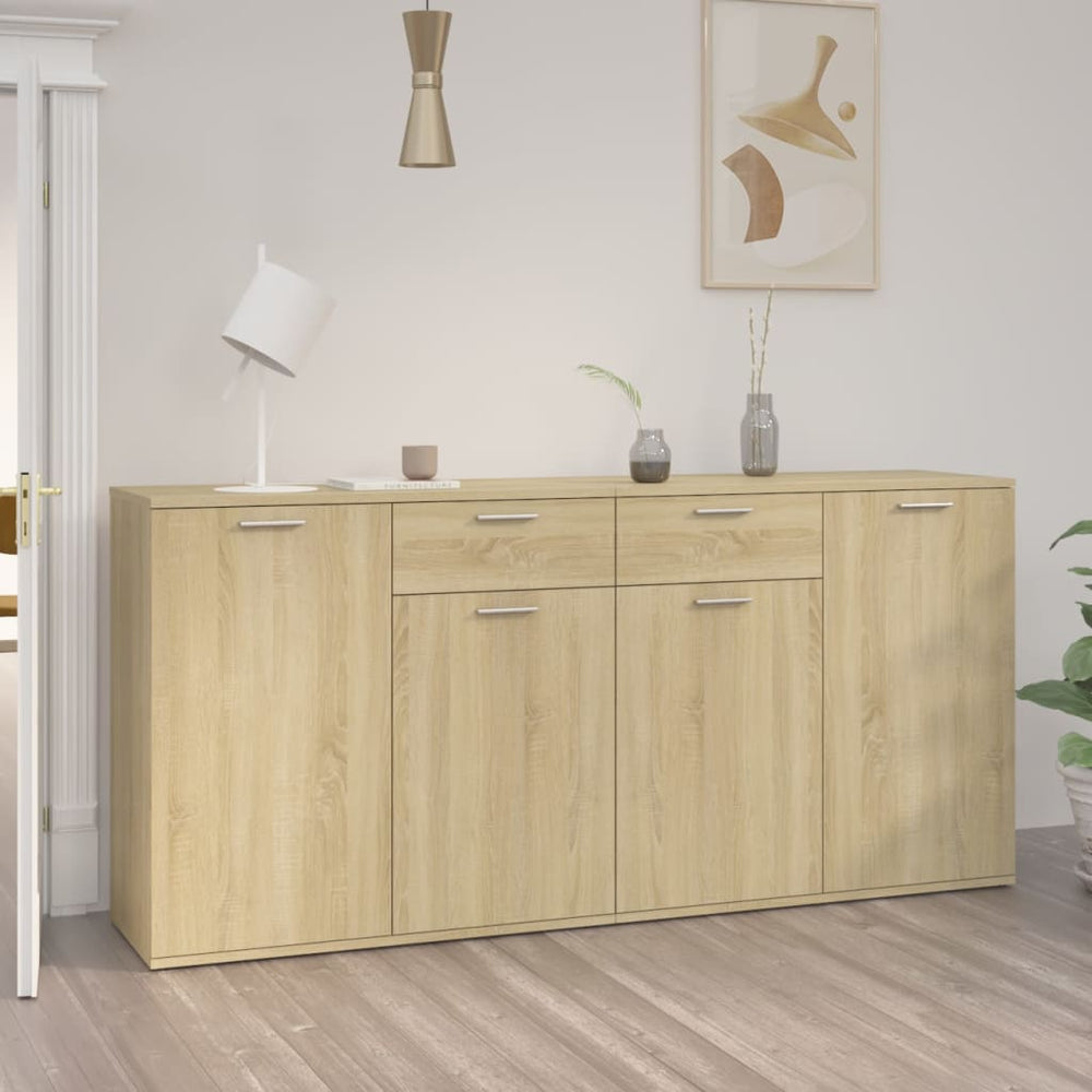 Buffet Sonoma Oak 160x36x75 Cm Engineered Wood