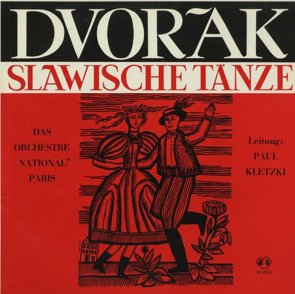 LP Record DVO?AK, DAS ORCHESTRE NATIONAL PARI - Slawische Tanze M2233 Musical Masterp US Classical Used