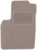 Beige Driver's Mat For: Fiat Panda II Hatchback (2002-2010)