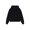 WE11DONE Ss24 Logo Hooded Half-Zip Knit Sweater Unisex Sweater Black WD-KT0-24-615-U-BK