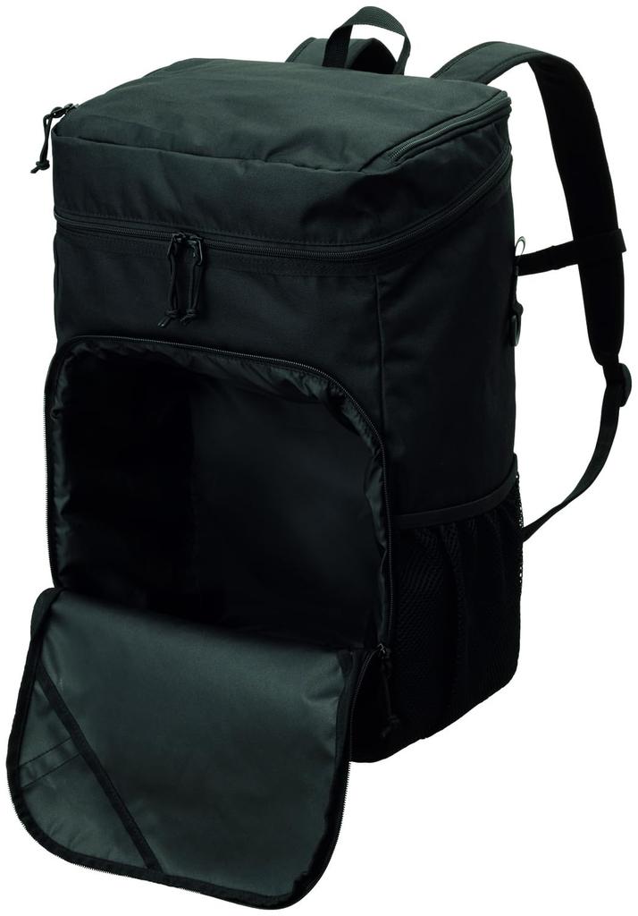 adidas soccer black ADP44BK backpack/bag, ball-carrying daypack,