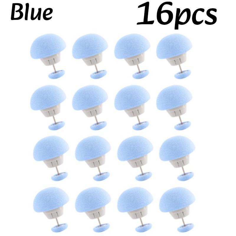 4-20pc Mushroom BedSheet Quilt Clip Anti-Slip Bedding Fasteners Reusable Duvet Cover Blanket Fix Buckle One Button Unlock