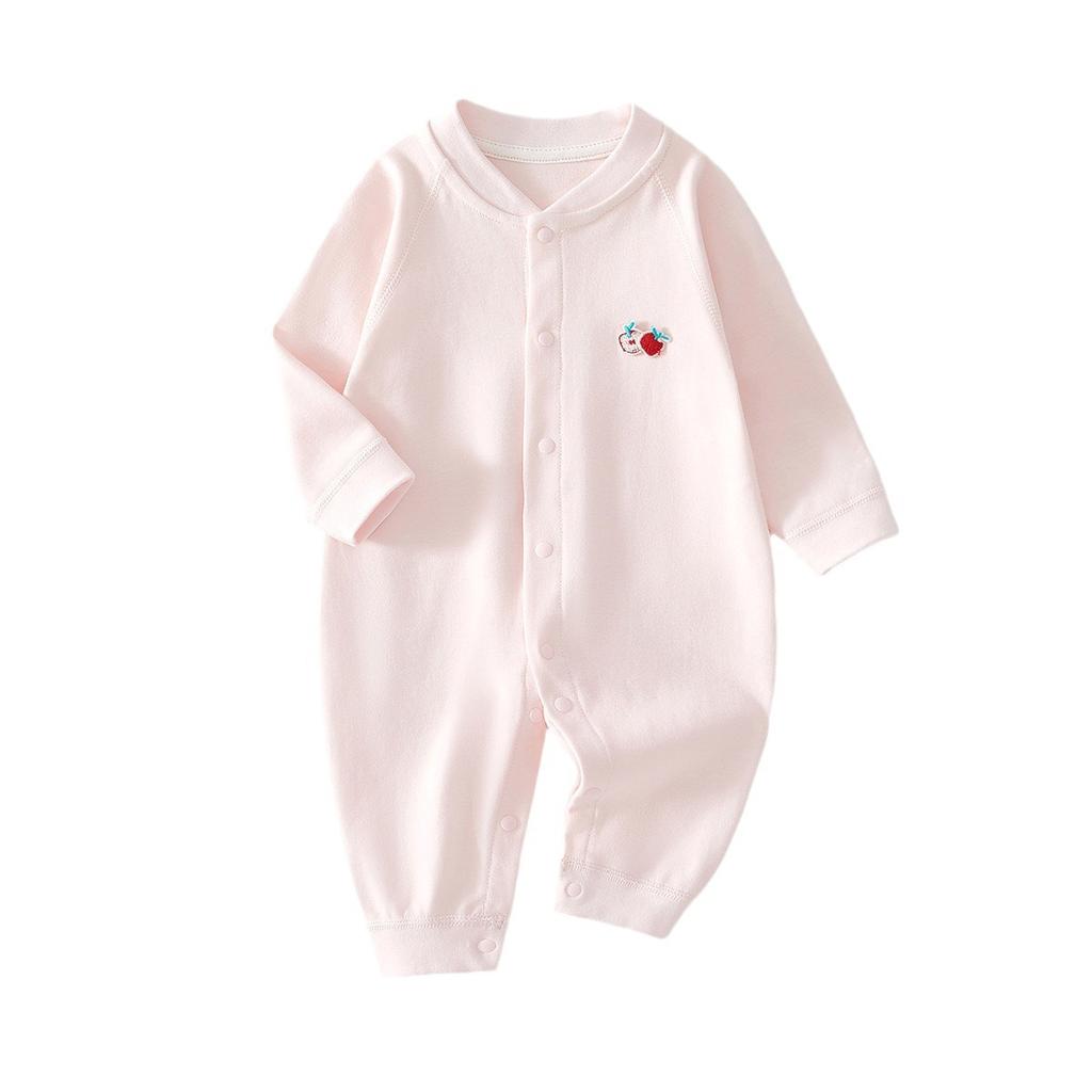 Infant Cotton Romper Spring Autumn Newborn Baby Seamless Onesie Soft Underwear Jumpsuit Crawling Clothes for Boys Girls