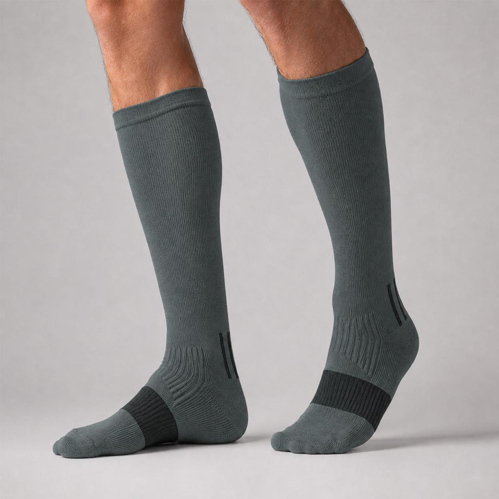 Men's Compression Socks for Running, Hiking and Travel – Athletic Support Socks for Joggers and Sports Enthusiasts