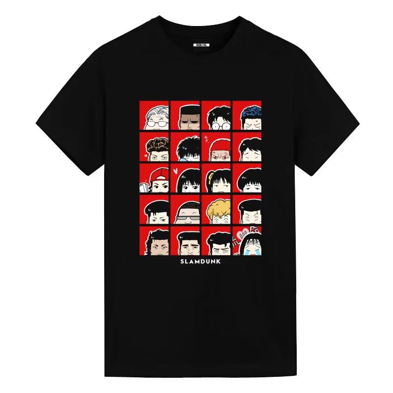 Dunk Master Cotton T-shirt Joint Name Around Short-sleeved Sakuragi Hanamichi Ryukawa Loose Basketball Shirt Ball Clothes