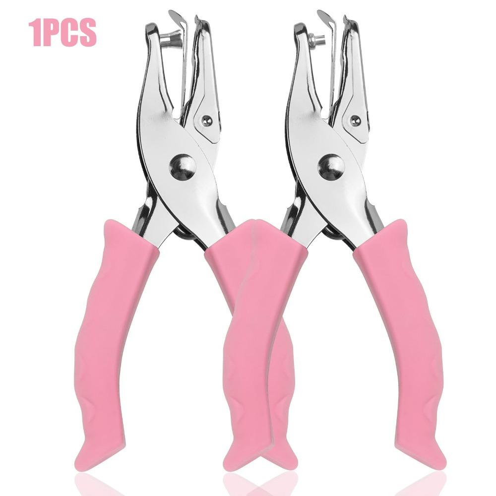 Round Hole Single Hole Punch DIY Handheld Circle Punch  School Office Binding Stationery
