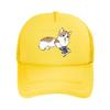 Cute Cat Graphic Casual  Mesh Baseball Cap