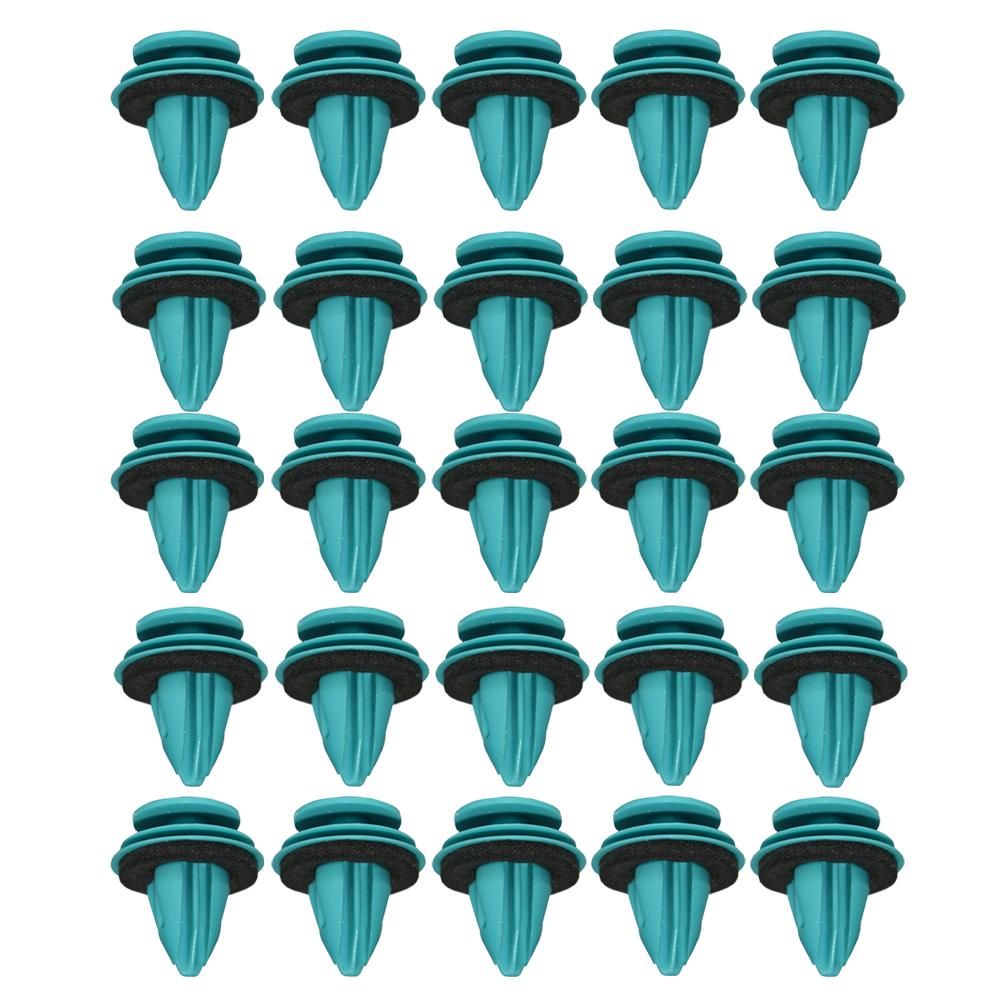 10PCS Auto Bumper Fastener Clips Car Styling Fender Door Panel Rivets For Universal Car Auto Bumper Fastener Clips