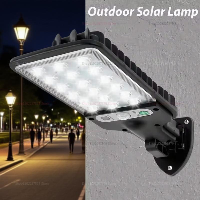 2025 Outdoor Waterproof LED Motion Sensor Lights Remote Control Induction Lighting for Garden Patio Garage Security Night Lamp