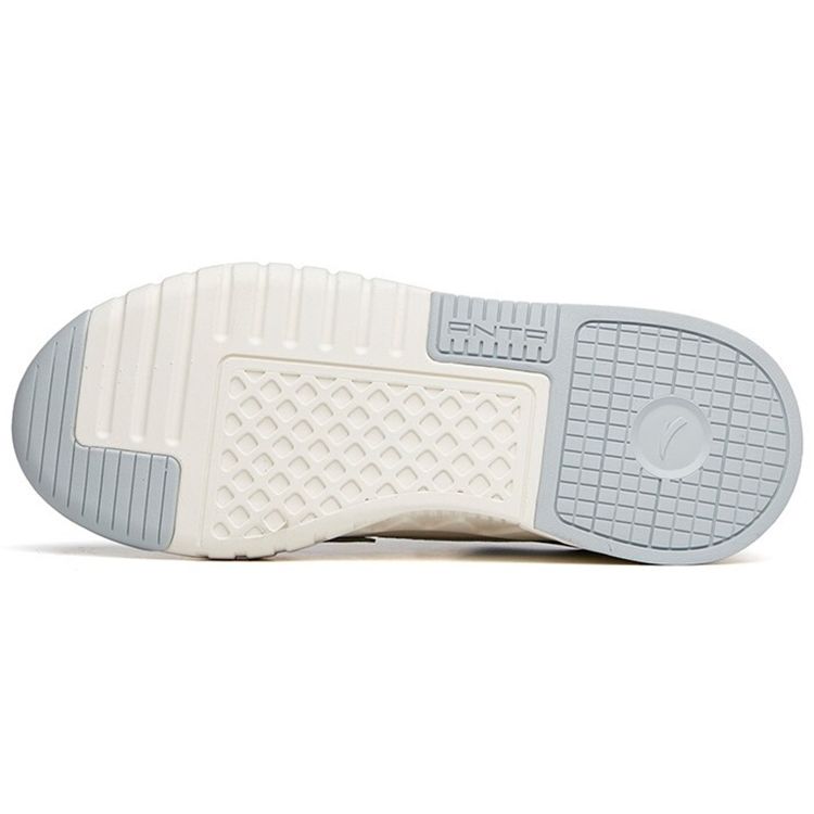 Anta Casual Durable Low-Top Skate Shoes Men Sneakers Gray 912138051-2