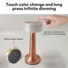 Creative Retro Table Lamp Cordless Dimmable LED Reading Lamp LED Touch Sensor Bedside Ambient Lights Restaurant Decoration