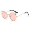 Children's Sun Eyeglasses Unisex Anti-Uv Metal Shell Eyeglasses Cute Bow Designer For Boys And Girls Baby Protection From Sunlight