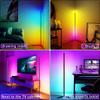 LED Floor Lamp Line RGB Phantom Color For Living Room Bedroom Study Apartment Interior Decoration Ambient Lighting Fixtures