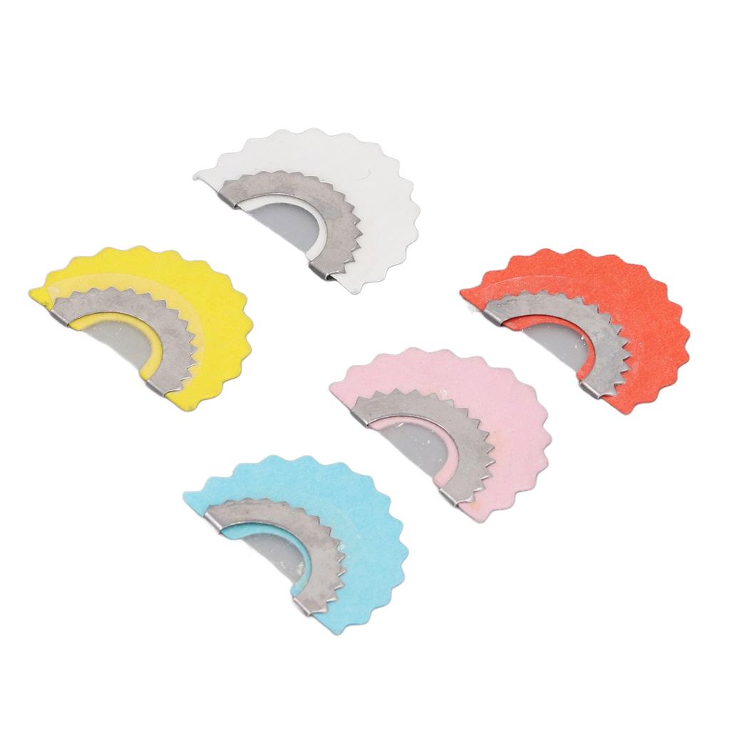 5pcs Bird Caller Tongue Whistle Portable Funny 5 Colors Trick Game Metal Tweeting Noisemaker Toys