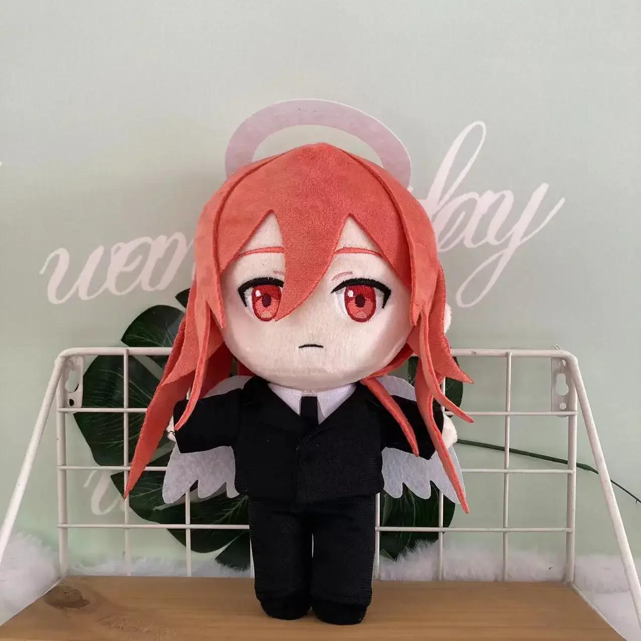 

20cm Newest Chainsaw Man Аніме Kobeni Yoshida Angel Devil Косплей Плюшева лялька Іграшка Прекрасна м яка подушка Подарунки на день народження