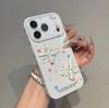 Beautiful floral butterfly is suitable for Apple 17promax mobile phone iphone16/15Pro love window mobile phone case